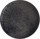 Teller flach coup 28cm Black, Sandstone