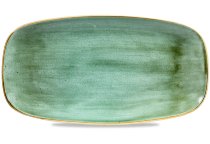 Platte Chefs' Nr. 4 35,5 x 18,9 cm Samphire Green, Stonecast