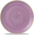 Teller flach rund 26 cm Lavender, Stonecast