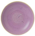 Teller tief rund 24,8 cm Lavender, Stonecast