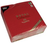 Servietten ROYAL Collection 40 cm x 40 cm bordeaux 50er Pack