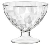 Eis-/Dessertschale Diamond transparent 36cl